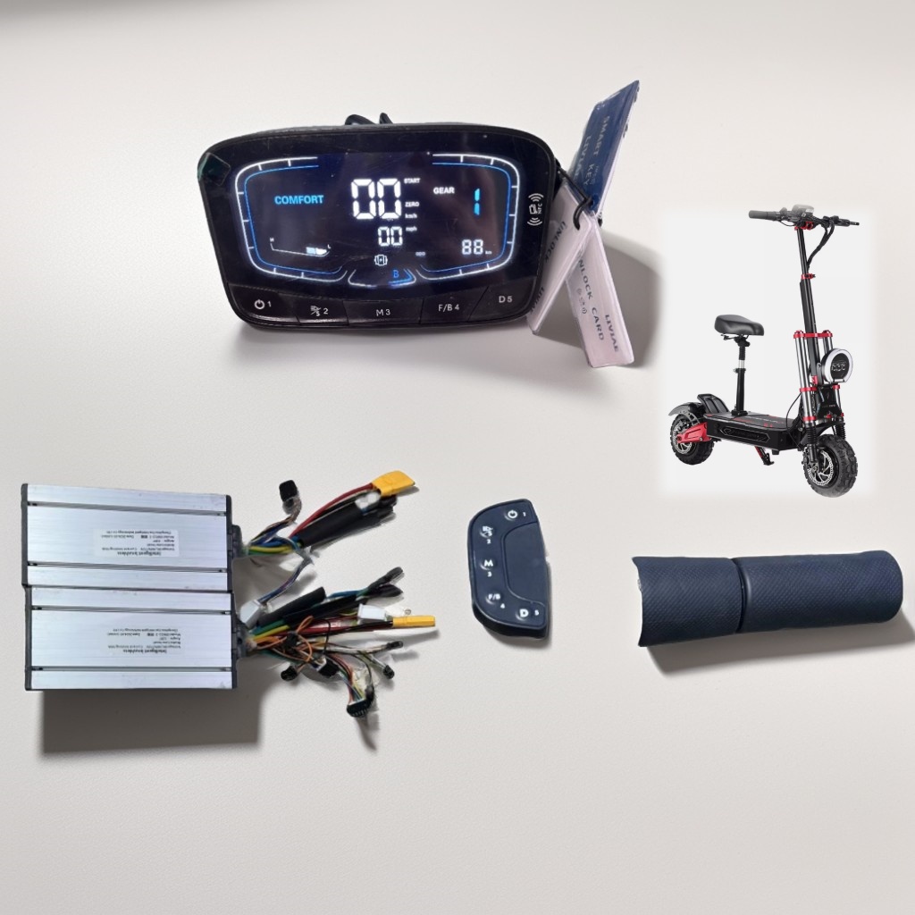 72V 45A Dual Controller - Boyueda S5 60V 45A Scooter Elettrico