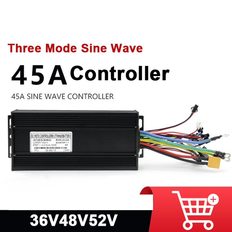 72V 45A Dual Controller - Controller sinusoidale 45A a tre modalità