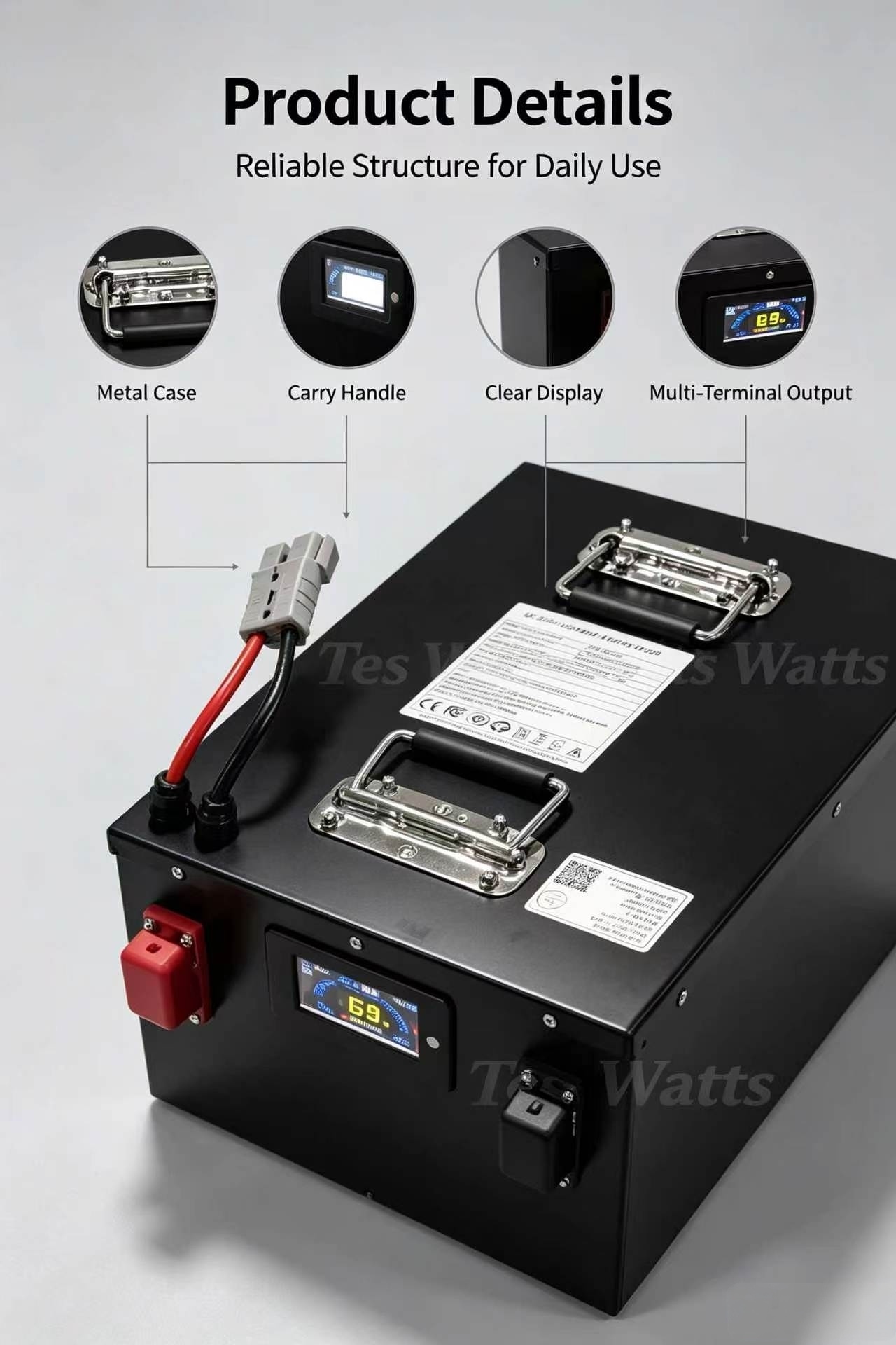 Batteria al litio lifepo4 72v  - 72V 30Ah Lifepo4 Battery Pack recensione e prezzo