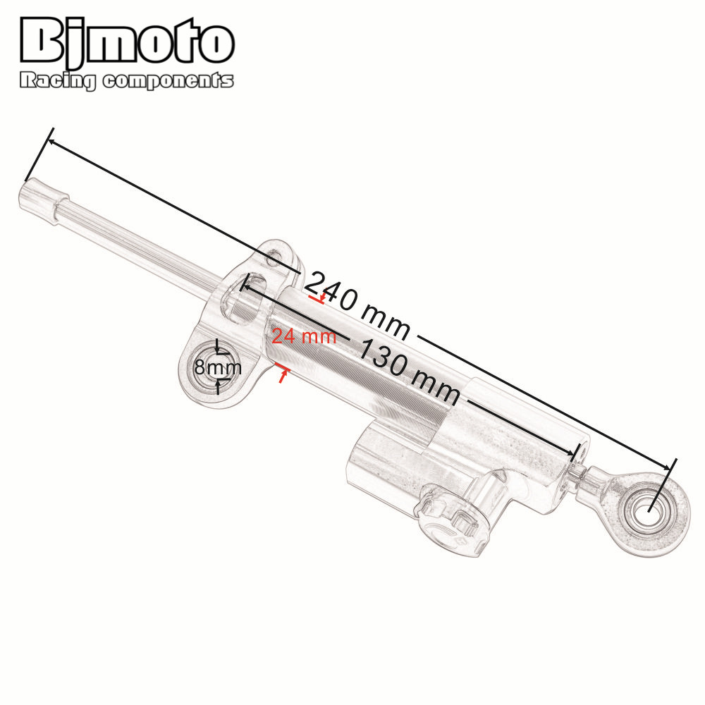 BJMOTO Moto Ammortizzatore di  - Steering Damper Stabilizer Kit Cnc recensione e prezzo
