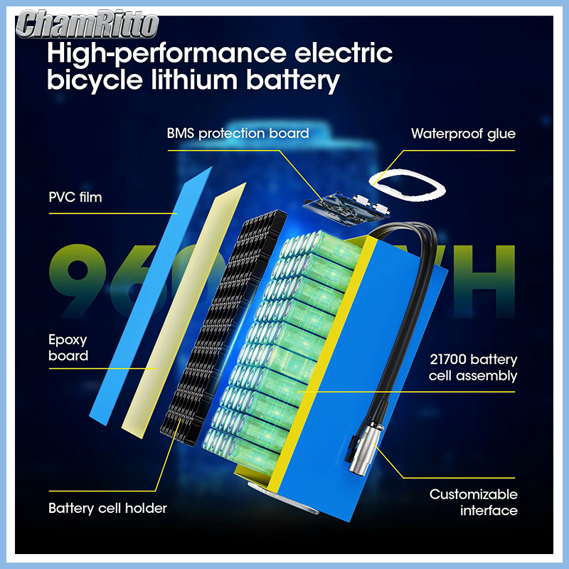 Batteria 48V 20Ah 30Ah 40Ah 50 - 60V 30Ah 21700 Battery Pack recensione e prezzo