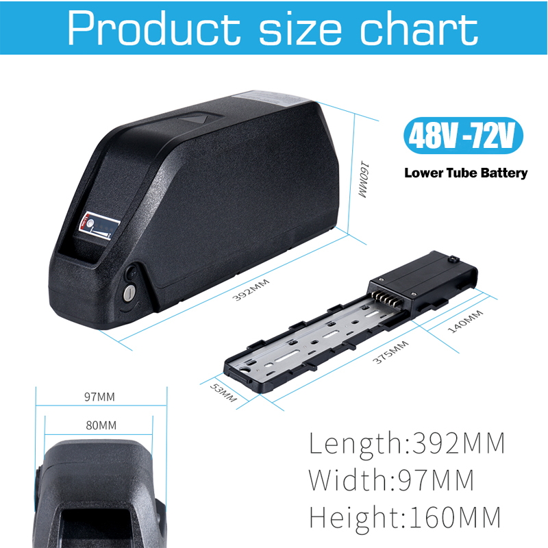 Batteria per Bici Elettrica 48 - 60V 30Ah 21700 Battery Pack recensione e prezzo
